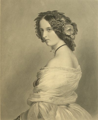 Porträt von Lady Constance Leveson-Gower von Franz Xaver Winterhalter